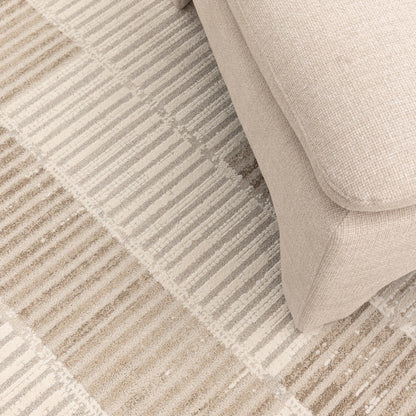 Trend Modern Stripes in Beige Rug