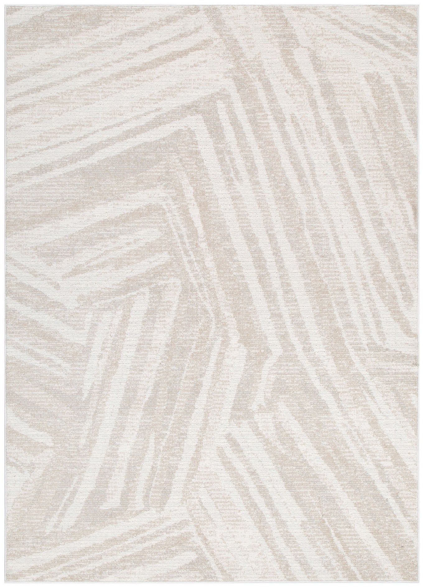 Toscana Geo Lines Beige Cream Rug