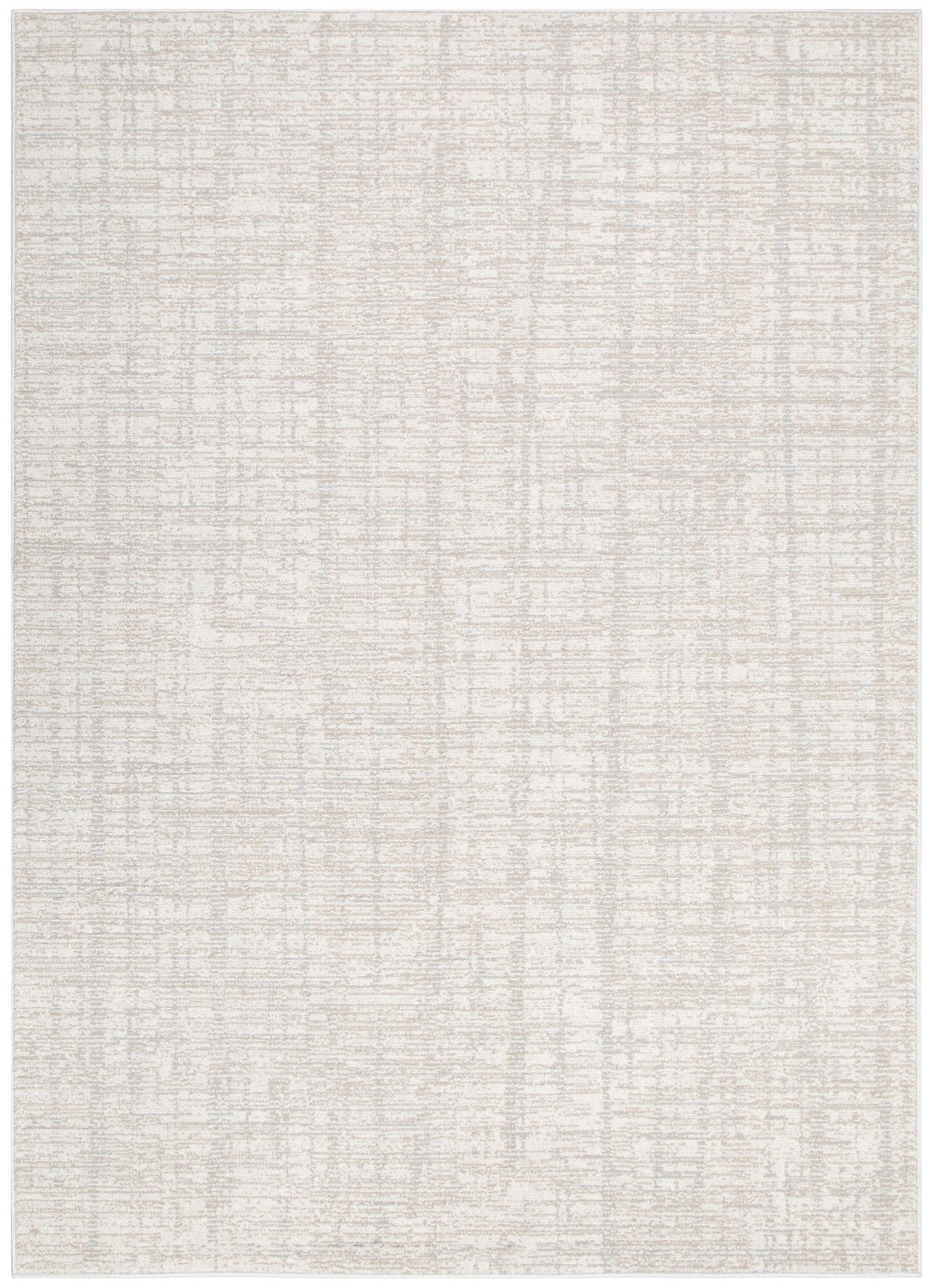 Toscana Distressed Lines Grey Beige Rug