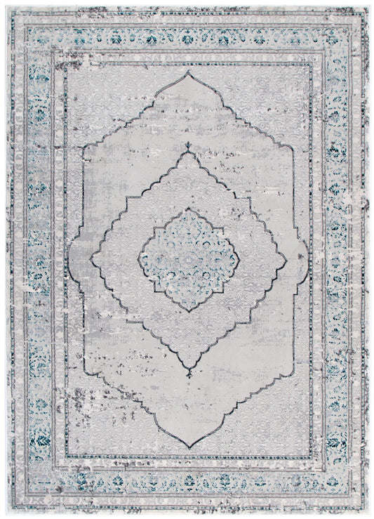 Vestige Oriental In Grey Blue Rug