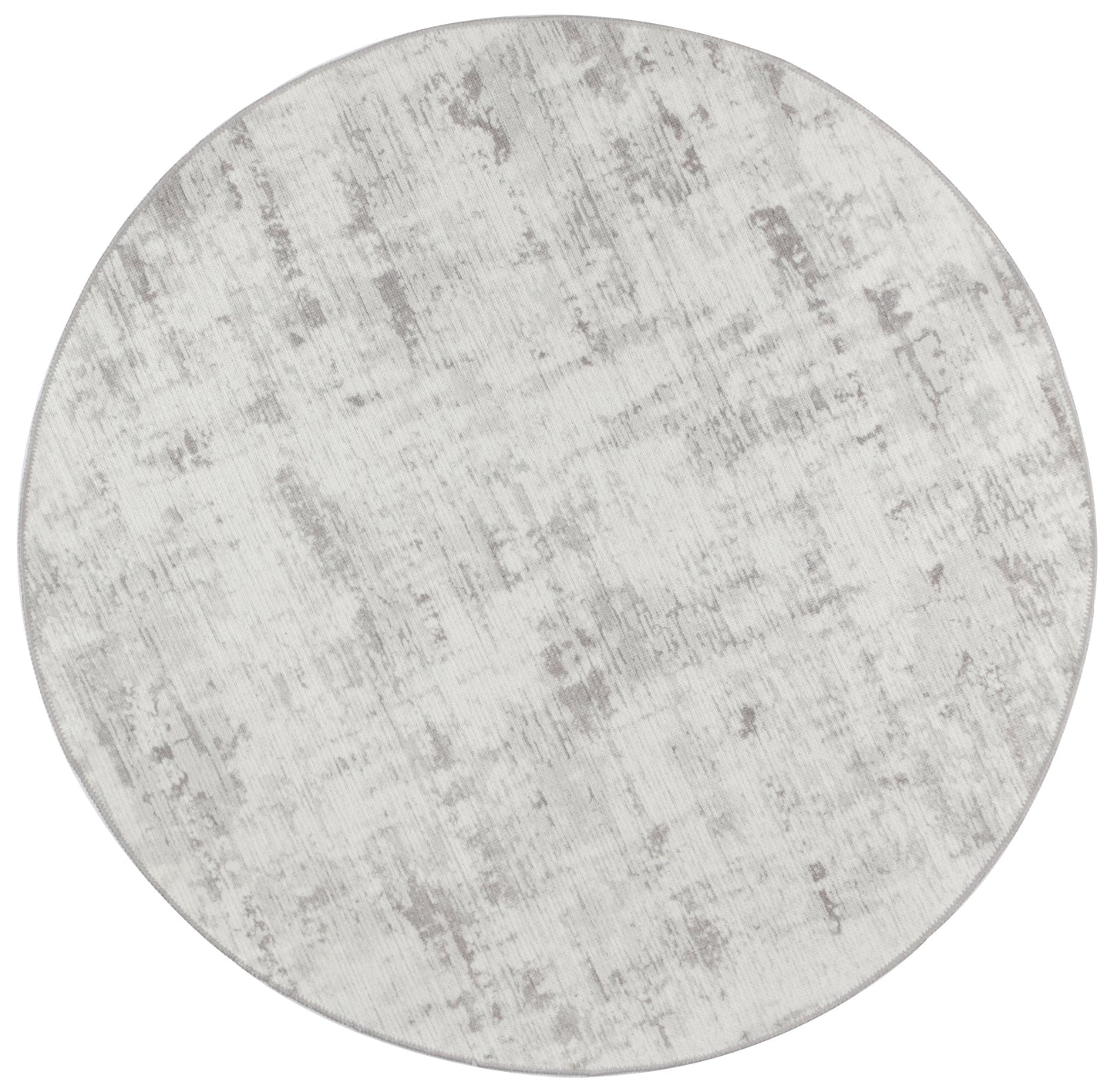 Abstract Evalina Grey Round Rug - VITAL 2280-01