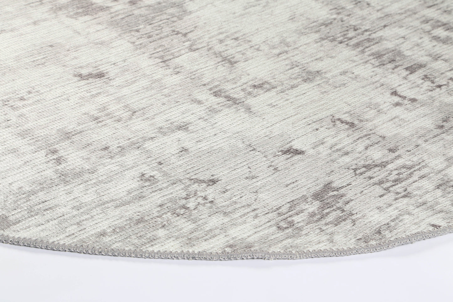 Abstract Evalina Grey Round Rug - VITAL 2280-01