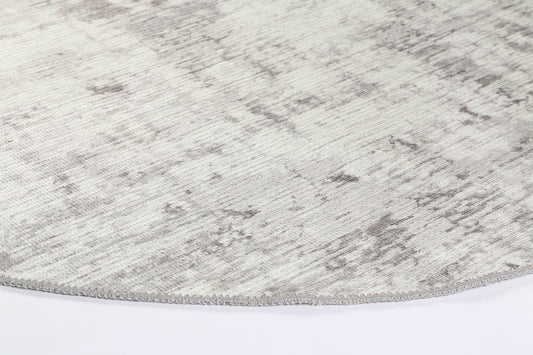 Abstract Evalina Grey Round Rug - VITAL 2280-01