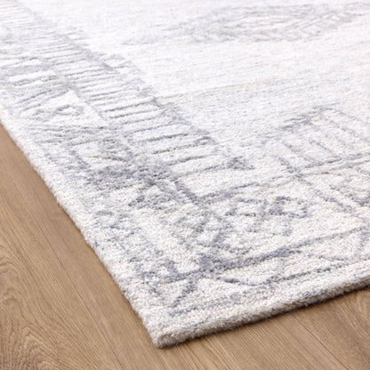 Zuri Orient Wool in Ivory Rug