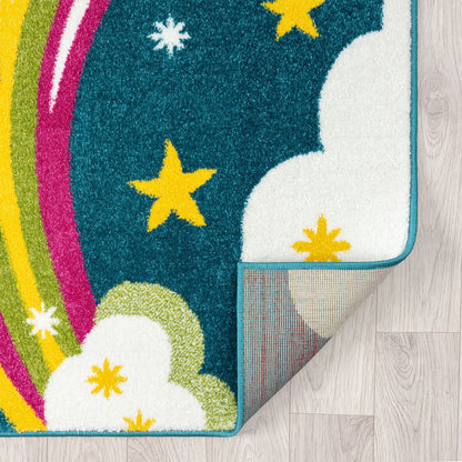 Kidszone 581 in Blue Rug