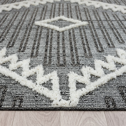 Cottage 544 in Dark Grey Rug