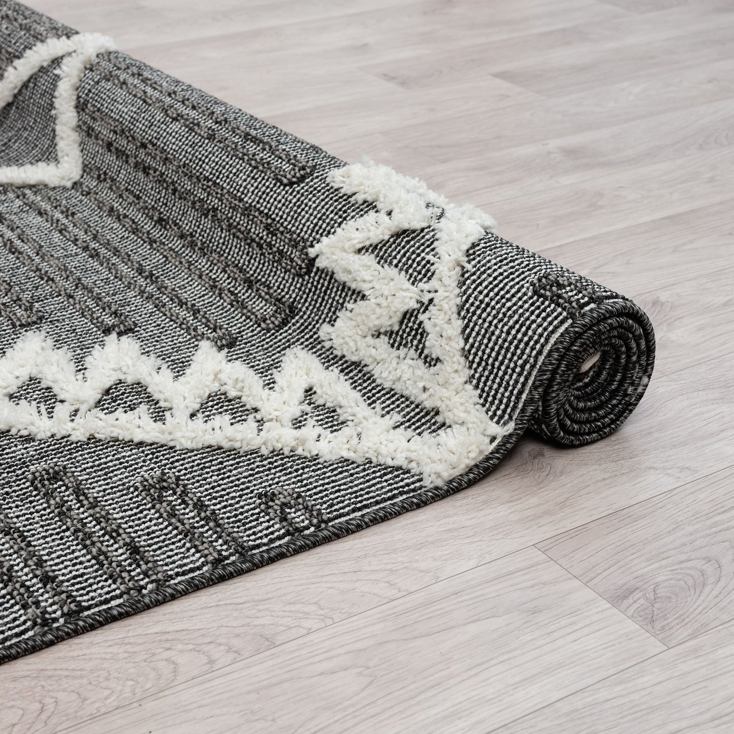 Cottage 544 in Dark Grey Rug