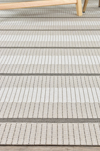 Alma Stripes in Beige & Cream Rug