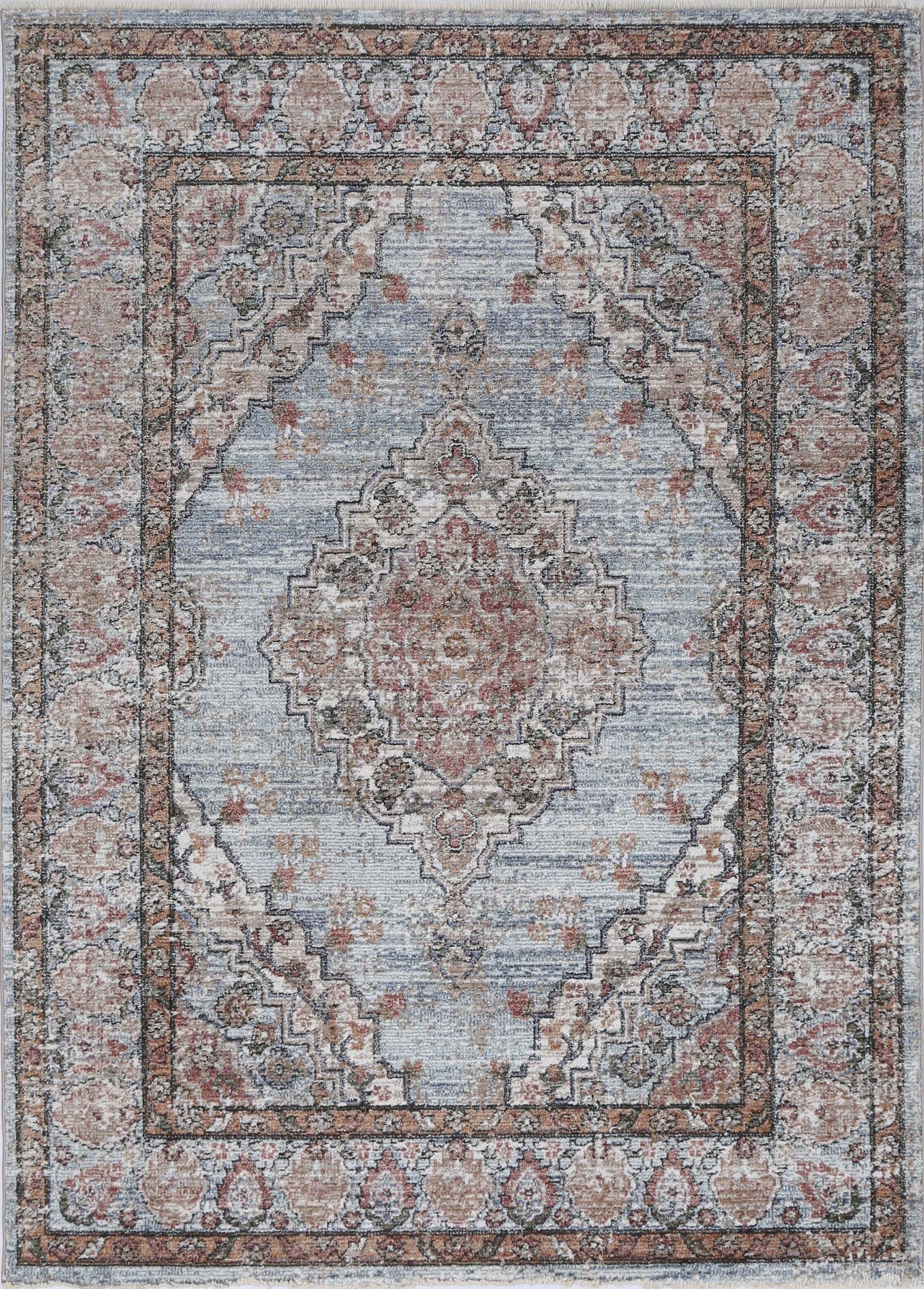 Baile Hampden Vintage Inspired In Brown Rug