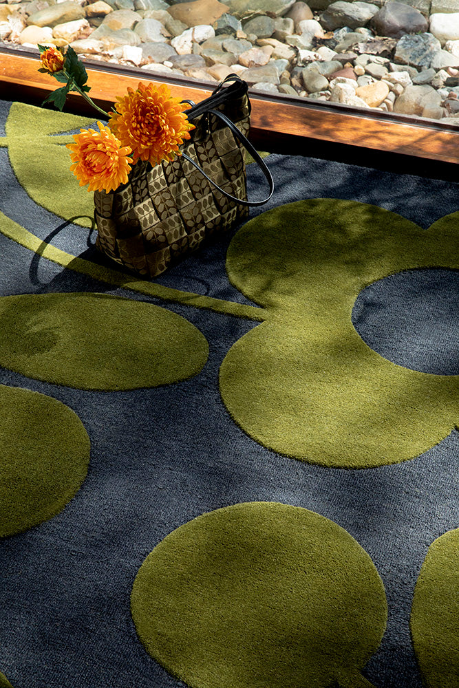 Orla Kiely Sprig Stem Marine 063908 Rug