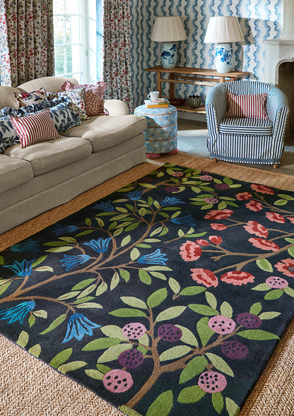 Sanderson Foraging Indigo 146618 Rug