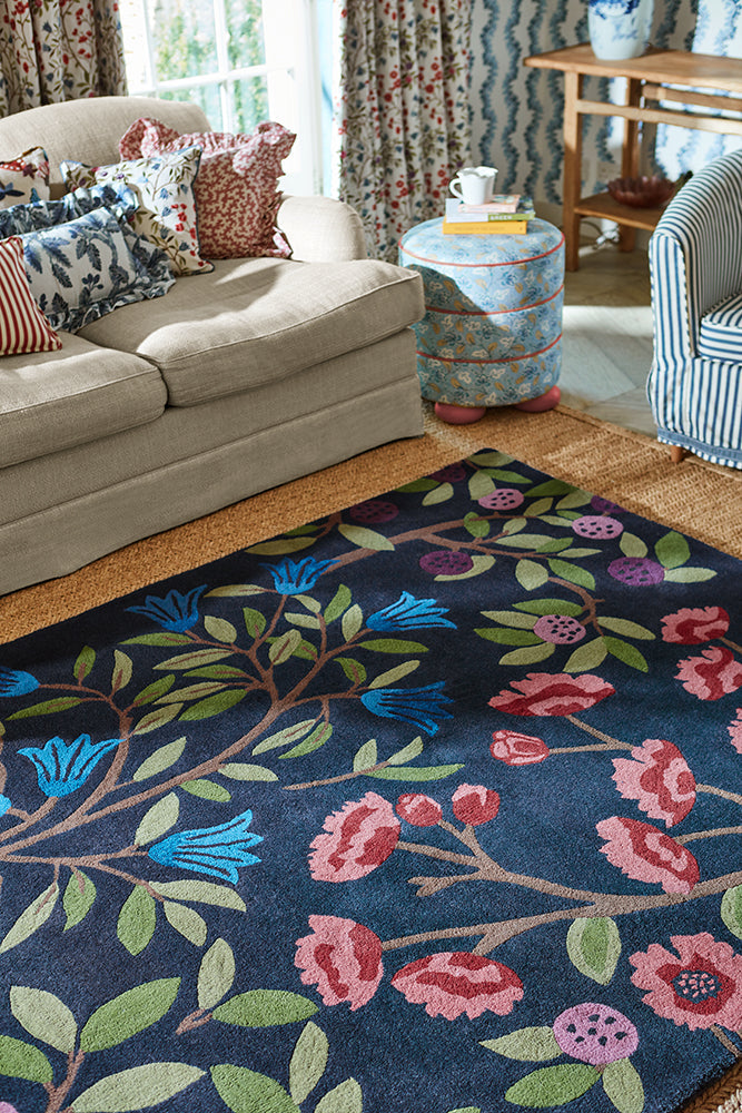 Sanderson Foraging Indigo 146618 Rug