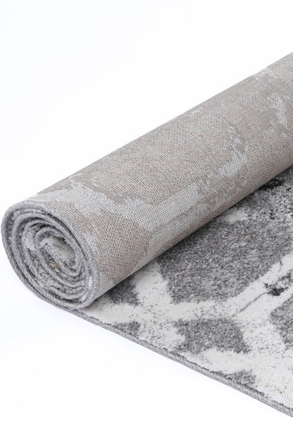 Century Flavius Plush In Grey Rug