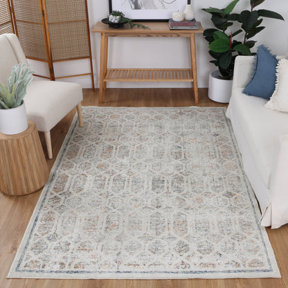 Chantilly Lace Geometric In Multicolour Rug