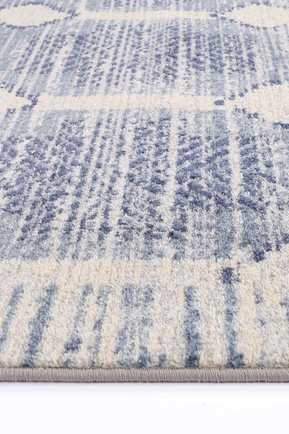 Inca Paria Contemporary In Blue Rug