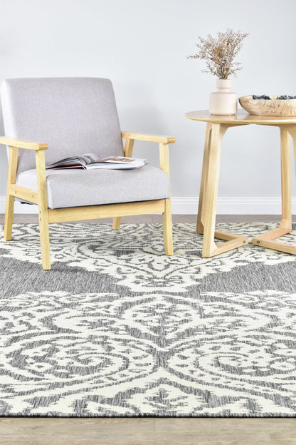 Alaska 560 in Grey & Cream Rug