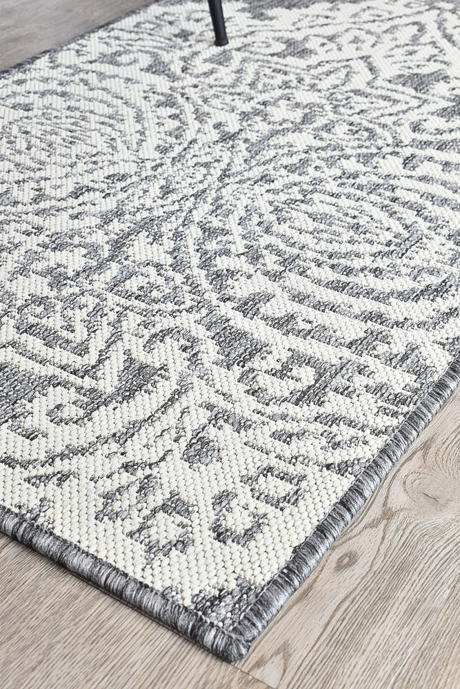 Alaska 560 in Grey & Cream Rug