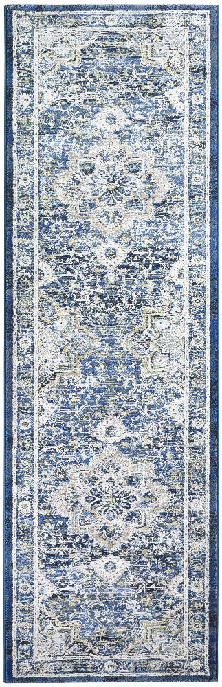 Oxford Rug 63435-5171 In Blue : Runner Rug