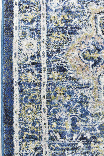 Oxford Rug 63435-5171 In Blue : Runner Rug