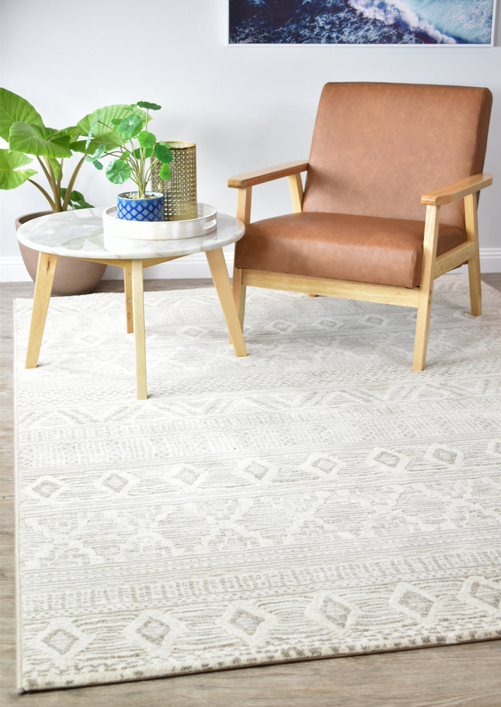 Oxford Rug 64469-6575 In White Rug