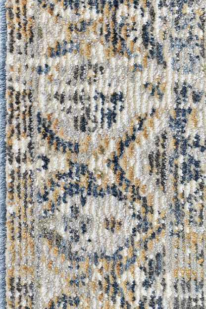 Menara 318 in Dark Blue Rug