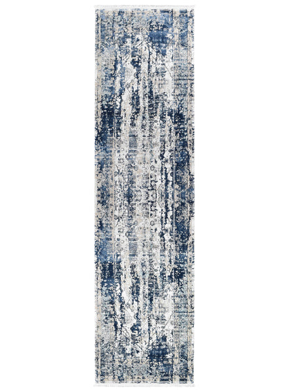 Oasis 27340A Vintage Denim : Runner Rug