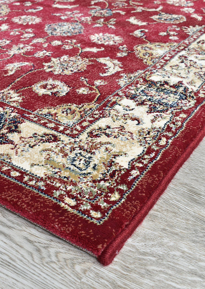 Charter 57158-1464 In Red : Runner Rug