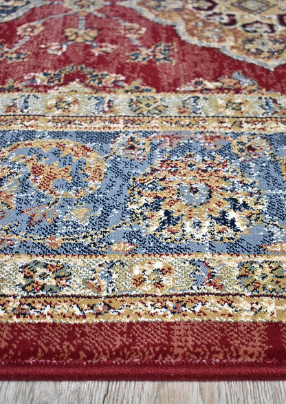 Charter 57163-1454 Traditional In Red Rug