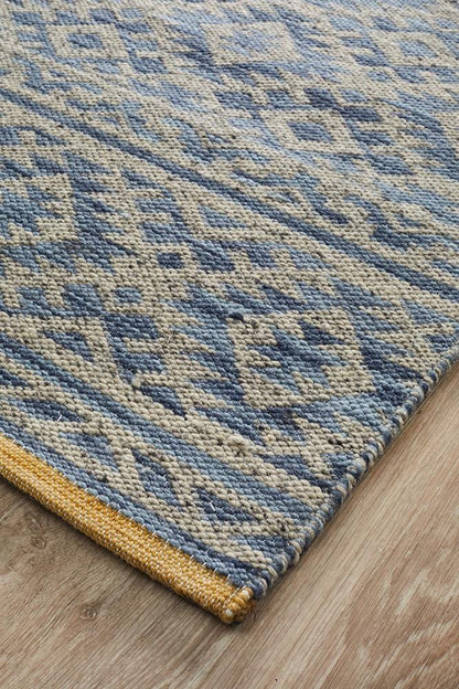 Relic Harvey Blue Natural Rug - Cheapest Rugs Online