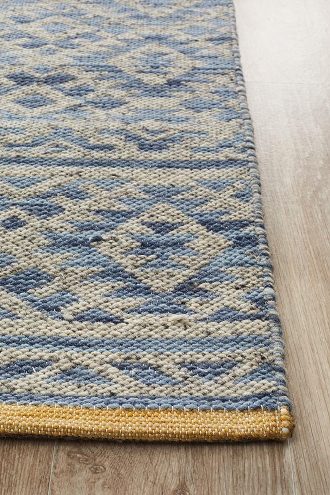 Relic Harvey Blue Natural Rug - Cheapest Rugs Online