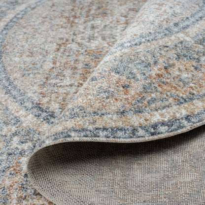 Easy 364 In Grey : Round Rug