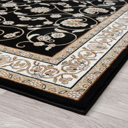 Estate 512 In Black : Runner Rug