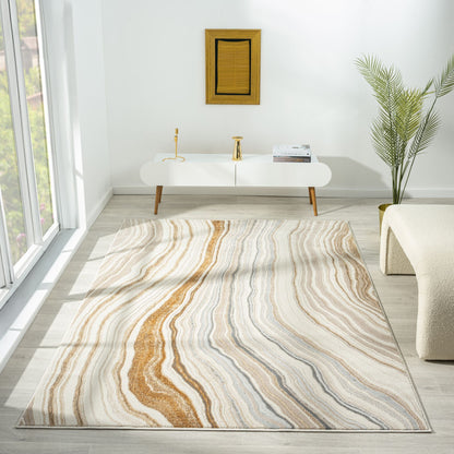 Amber 185 Stone Rug