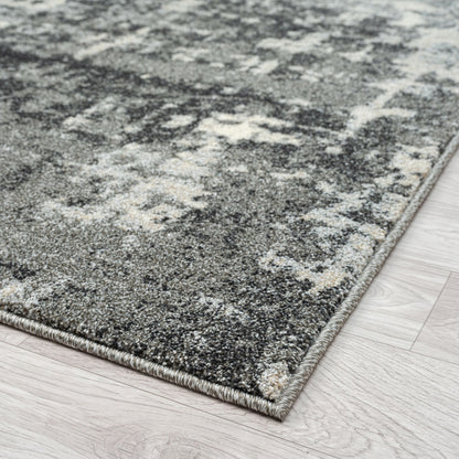 Astor 485 Sand In Grey : Runner Rug