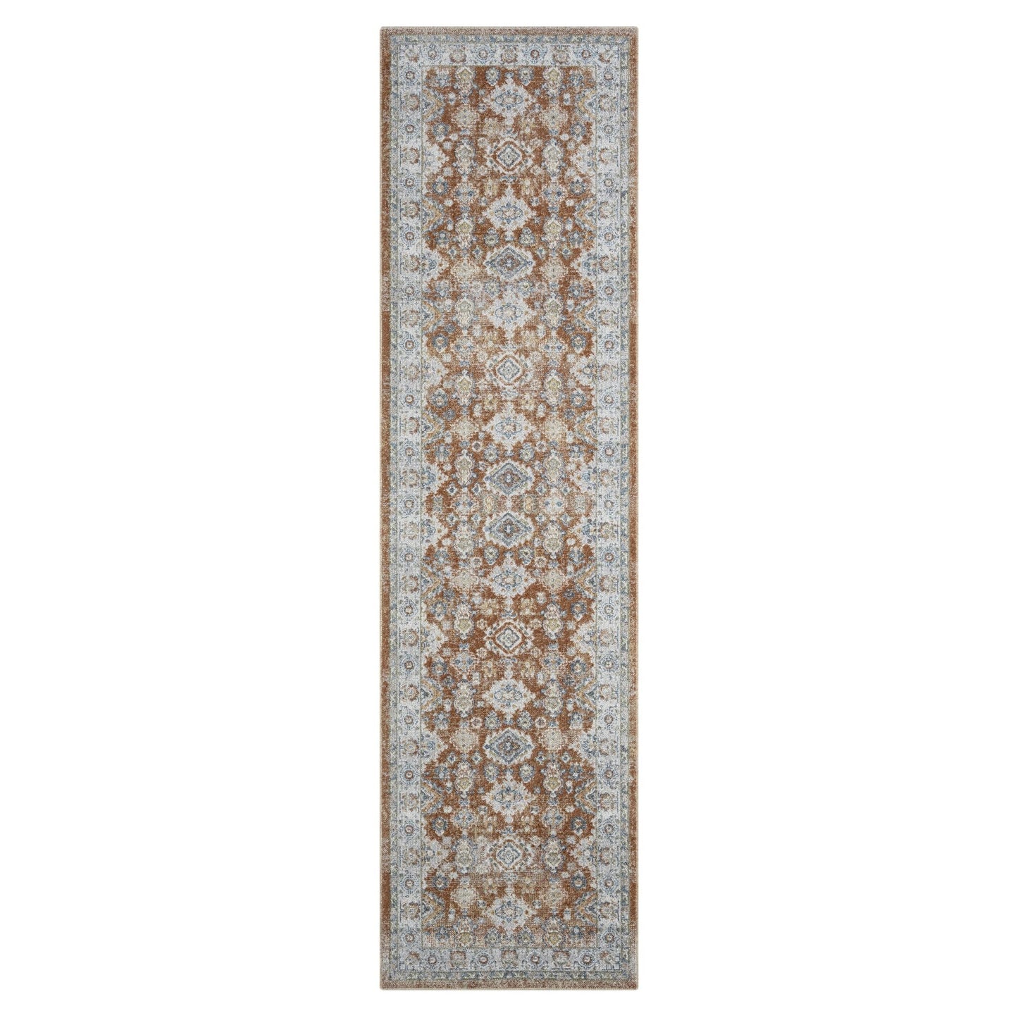 Easy 367 Terra In Grey : Runner Rug