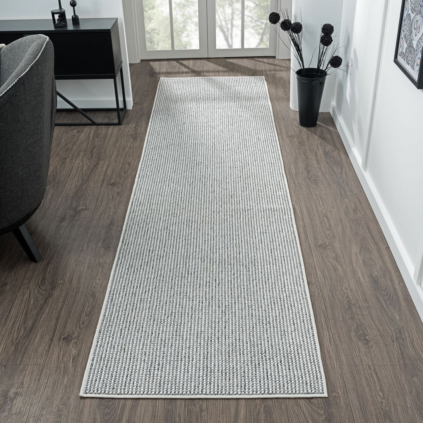 Solace 196 Steel Runner Rug