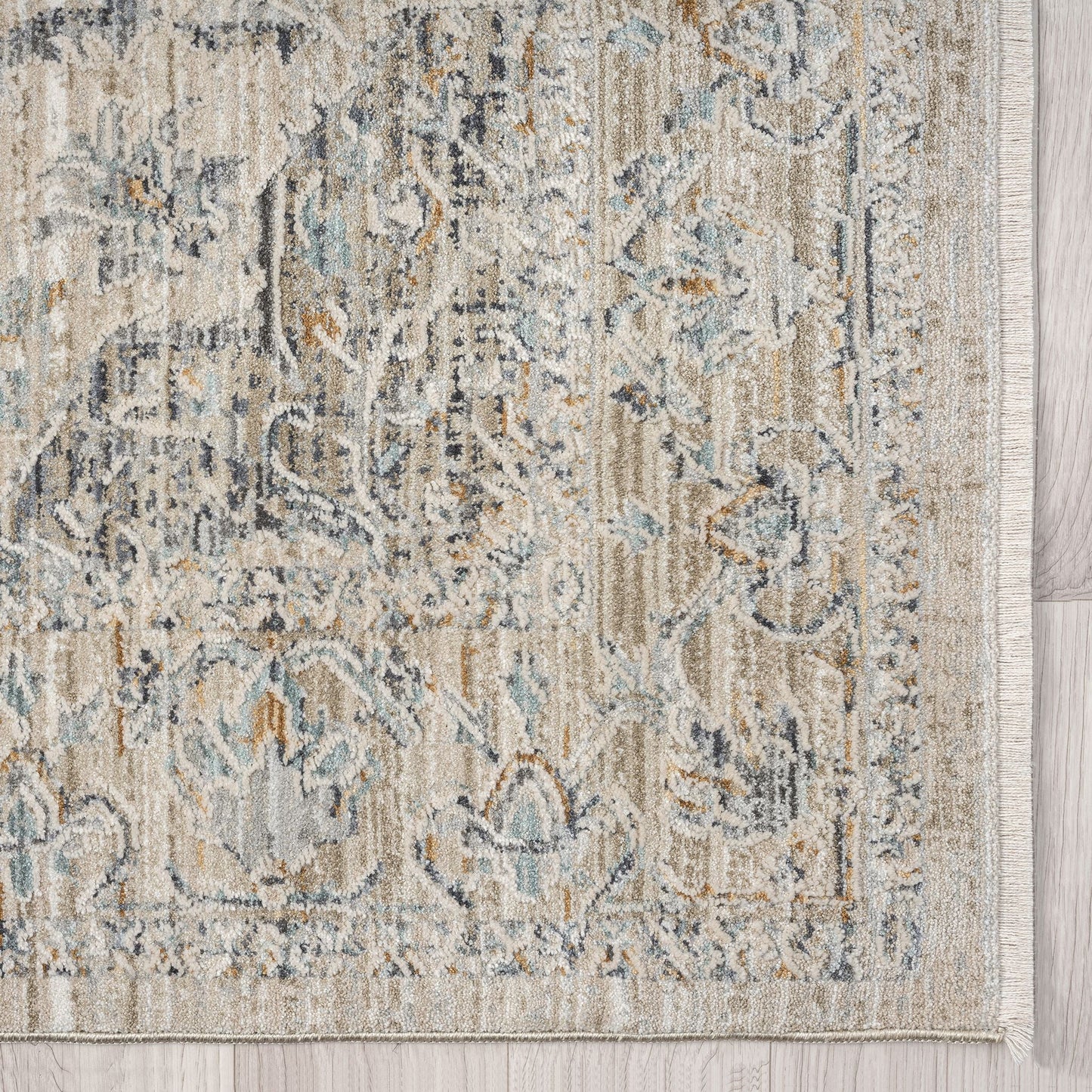 Aubrey 6753 Taupe Runner Rug