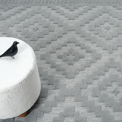 Calm 414 Cloud In Grey Rug