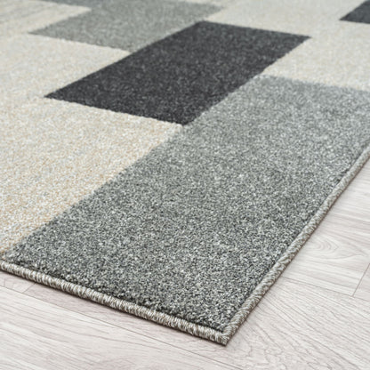 Astor 484 Slate In Grey : Runner Rug