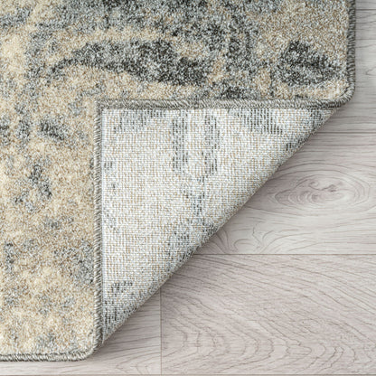 Astor 485 Sand In Grey : Runner Rug