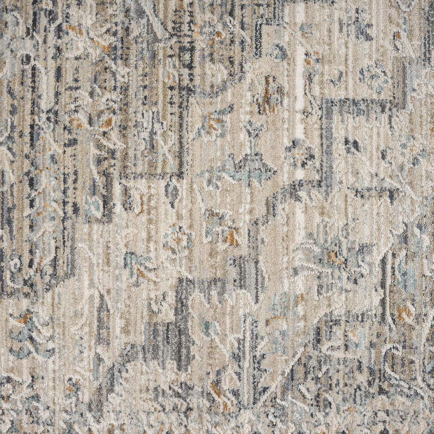 Aubrey 6753 Taupe Runner Rug