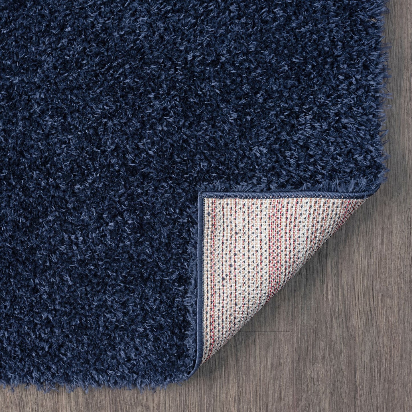 Fleecy 396 In Navy : Runner Rug