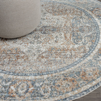 Easy 364 In Grey : Round Rug