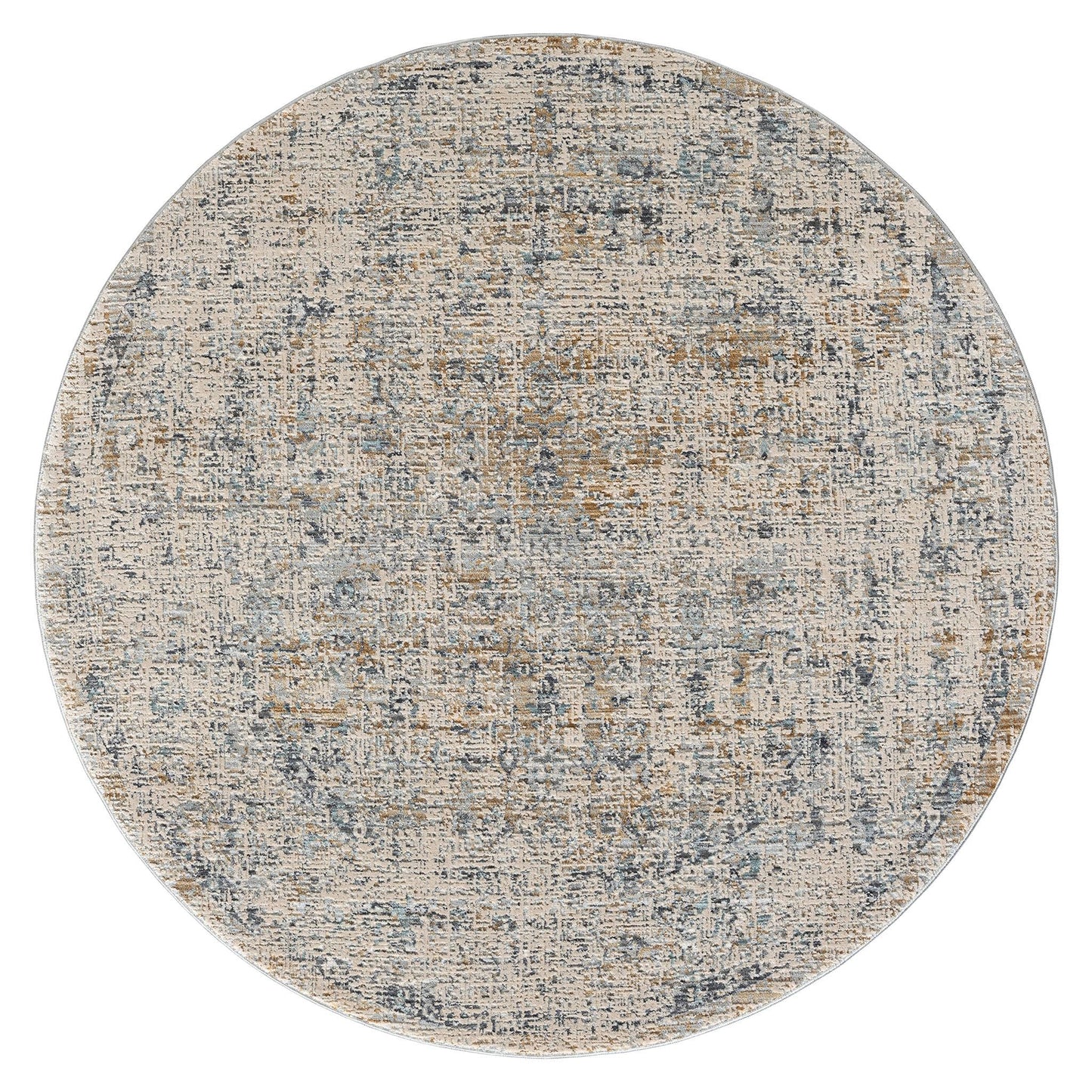 Aubrey 6738 Sand Round Rug