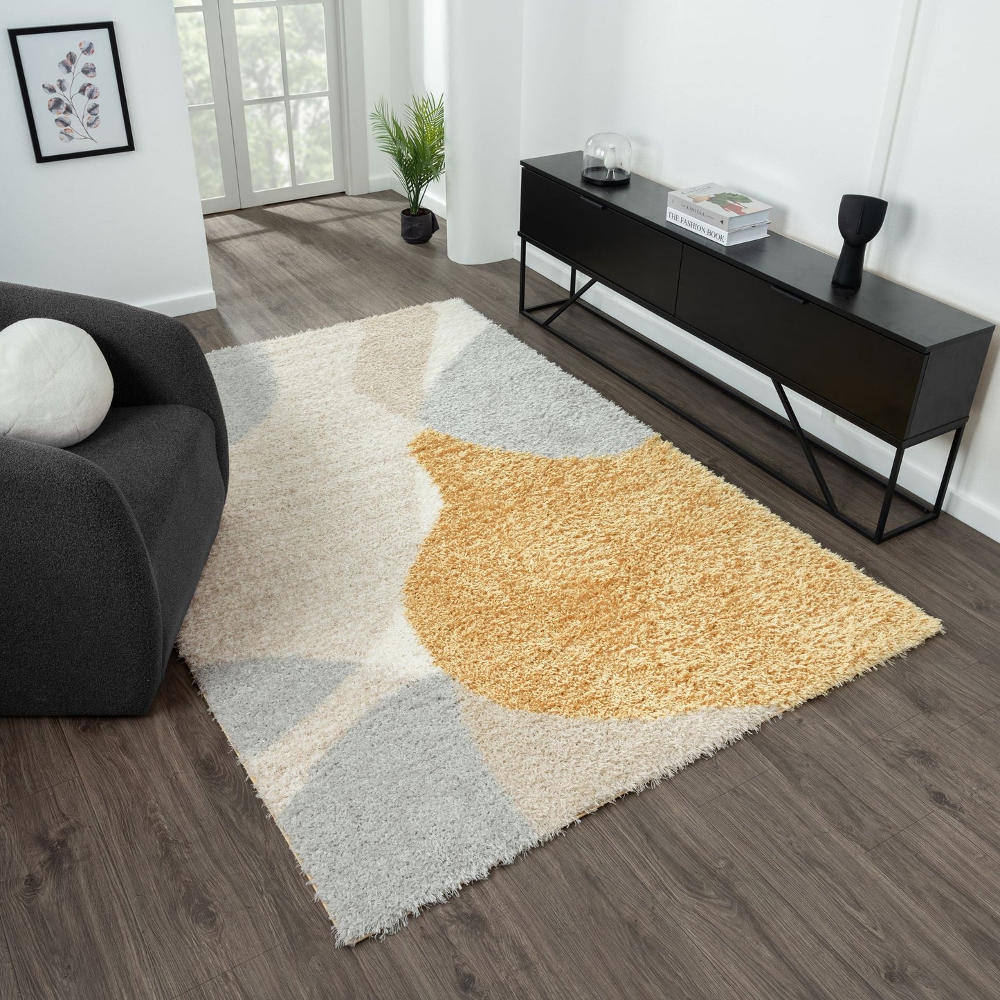 Plushy 383 In Multicolour Rug