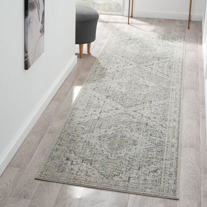 Aubrey 6753 Taupe Runner Rug