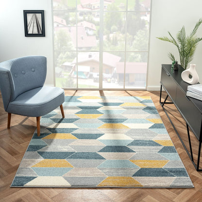 Canyon 514 In Multicolour Rug